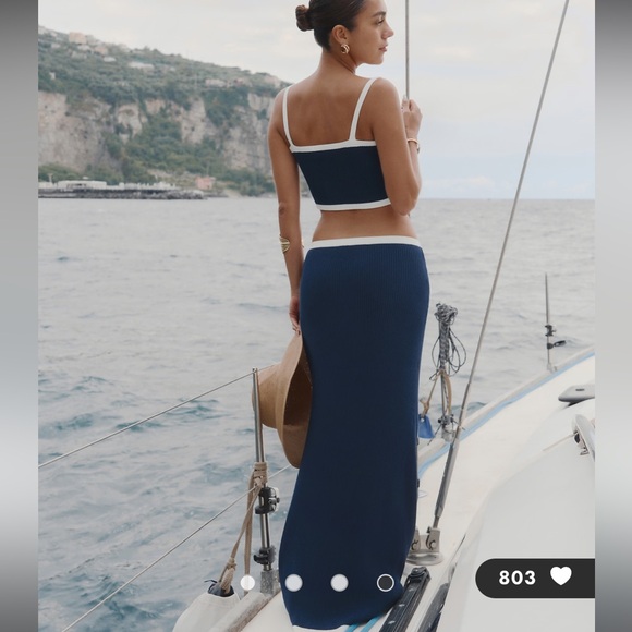 4th and reckless maxi skirt set size UK 6 - Picture 2 of 4